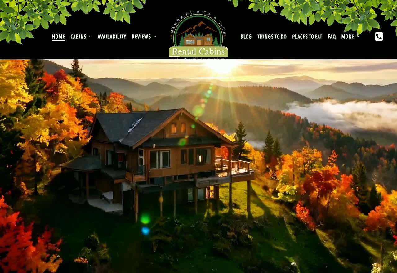 Rental Cabins in Gatlinburg live direct-booking website by Villa Marketers