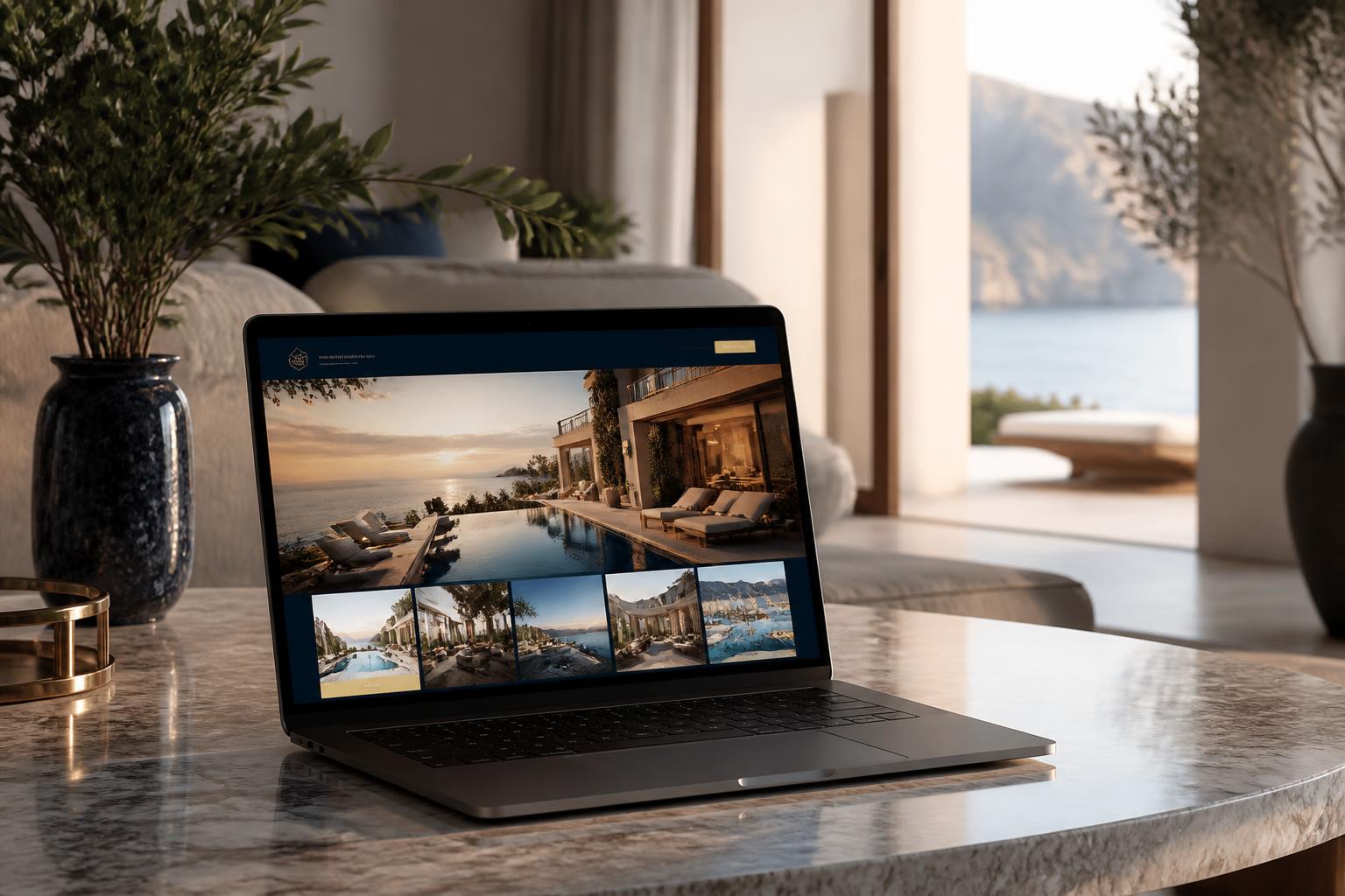 Vacation rental website conversion design