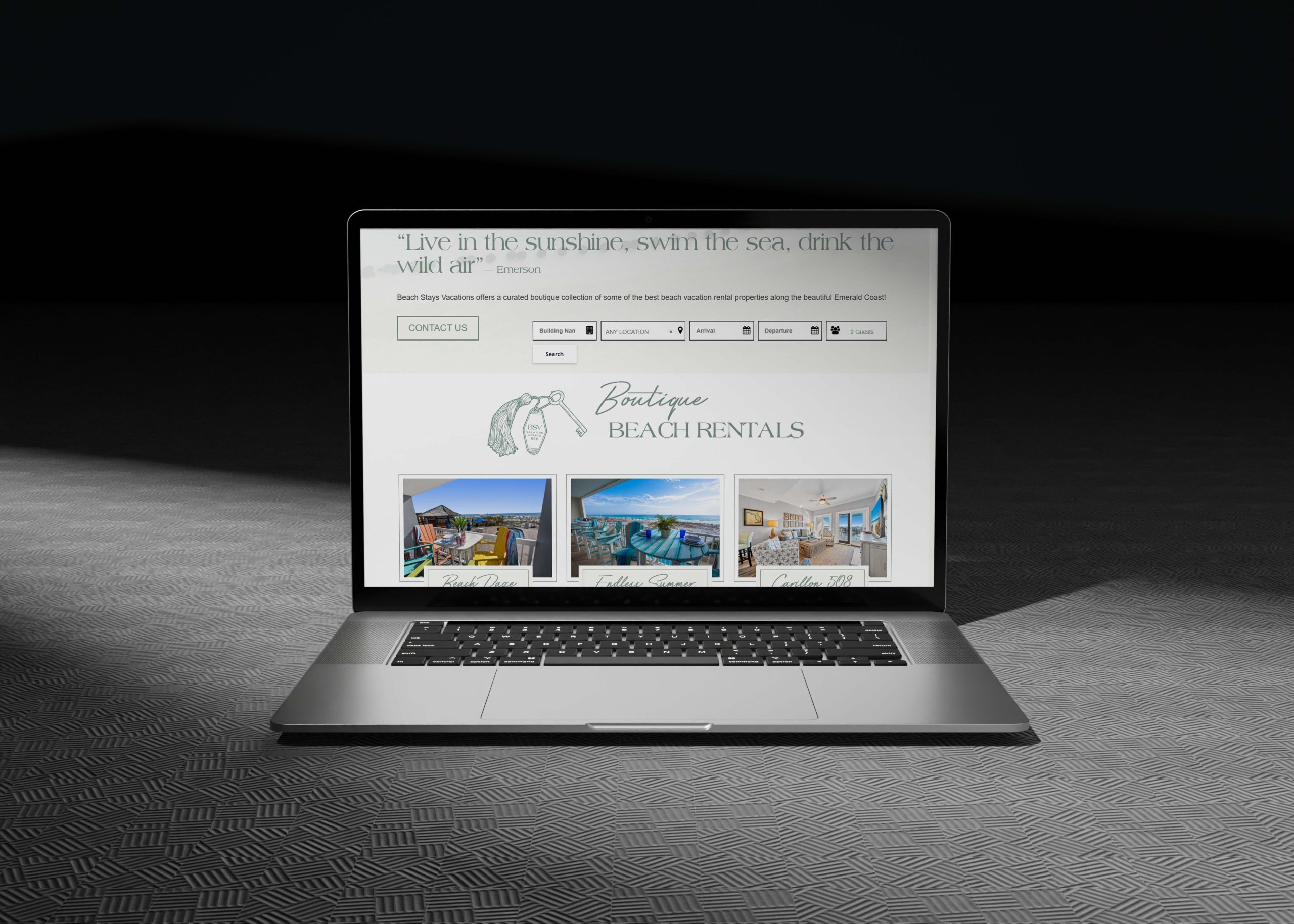 Beach Stays Vacations vacation rental brand by Villa Marketers